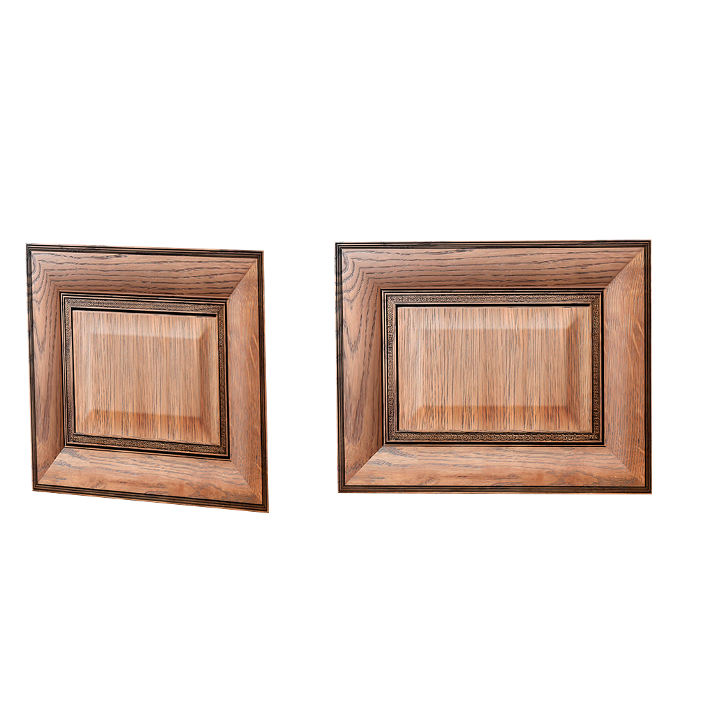 Кухонный шкаф антресольный 360х900х560мм Орех